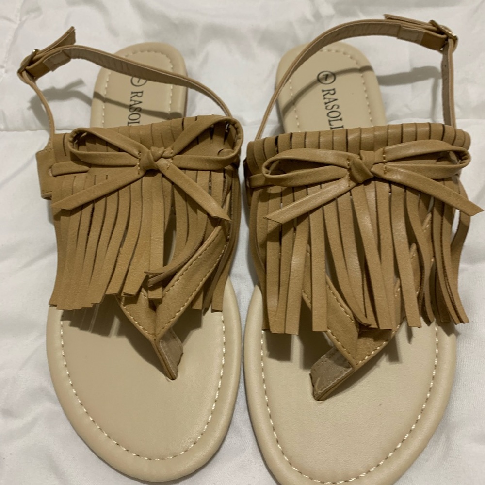 Rasolli fringe sandals